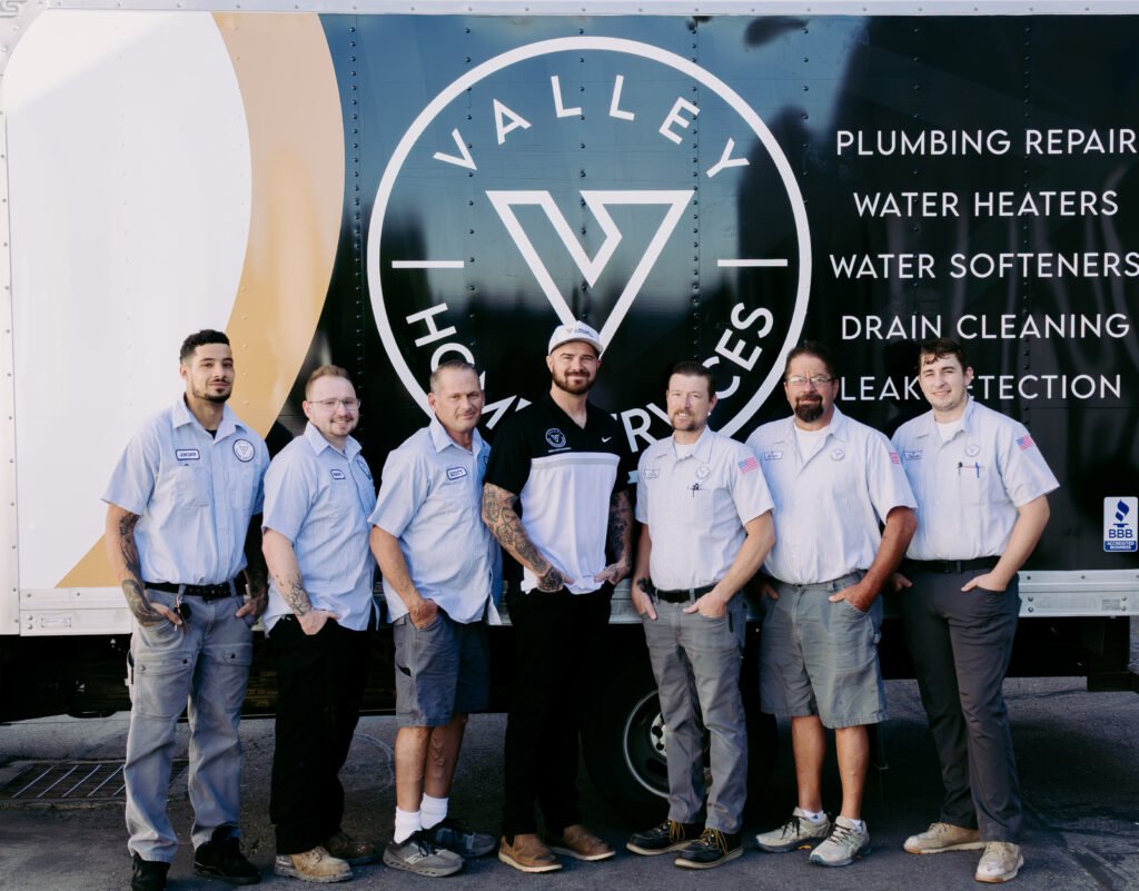 Valley Home Services Team in Front of Truck with Logo Photo 1