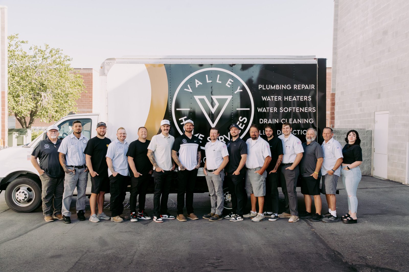 Valley Home Services Team in Front of Truck with Logo Photo 1
