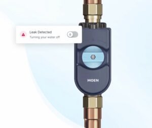 Moen Flo Automatic Water Shutoff Valve Installed by Valley Home Services in Salt Lake City